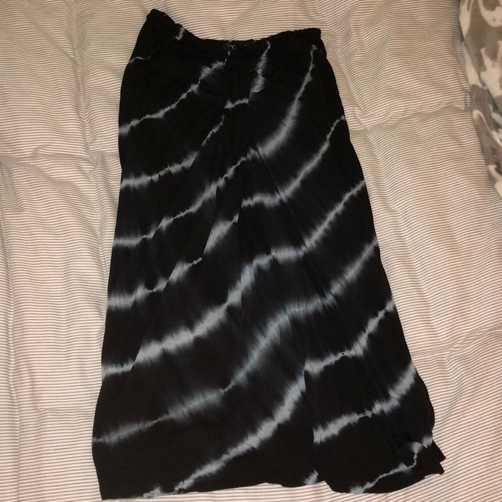 Tie dye dress (strapless)